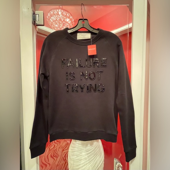 * NWT Authentic Drape & Bow Sweatshirt - Picture 4 of 6